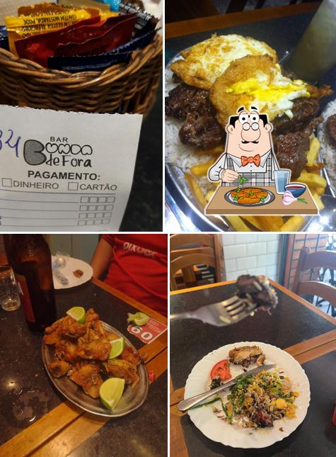 Asas de frango em Bar Bunda de Fora