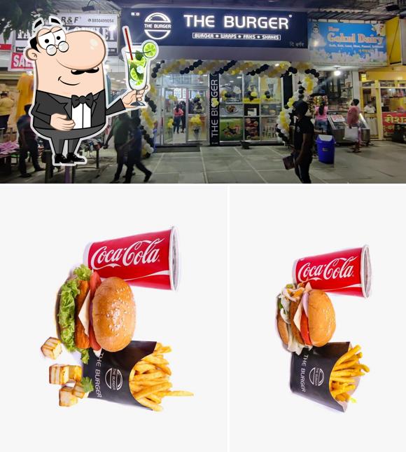 Enjoy a drink at The Burger Kamothe