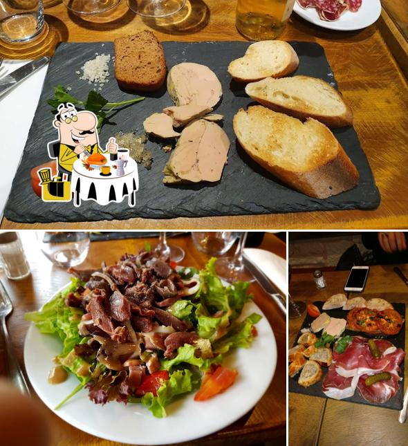 Nourriture à Restaurant Aux Produits du Sud Ouest