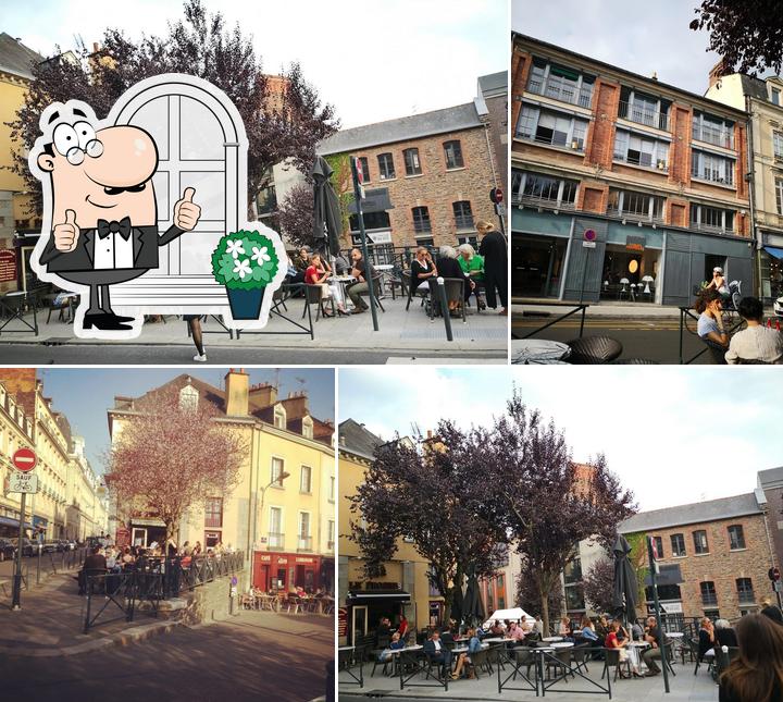 L'extérieur de Le Progrès