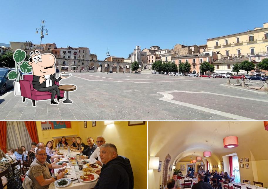 La foto della interni e esterno di Ristorante Clemente