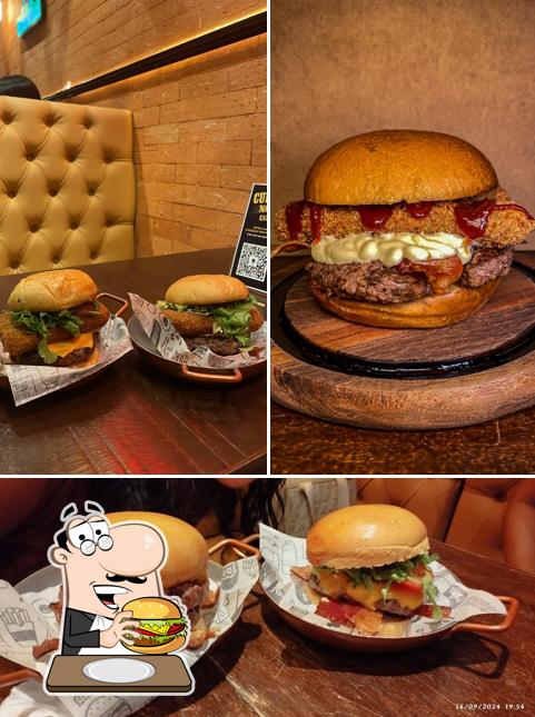Delicie-se com um hambúrguer no Buck Burger Churrasco & Hambúrguer