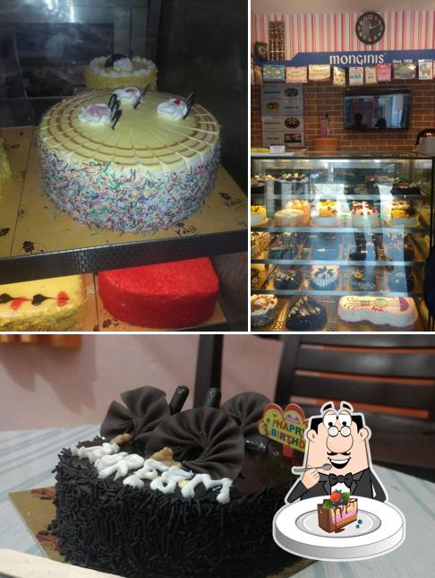 Chocolate cake at Monginis Cake Shop