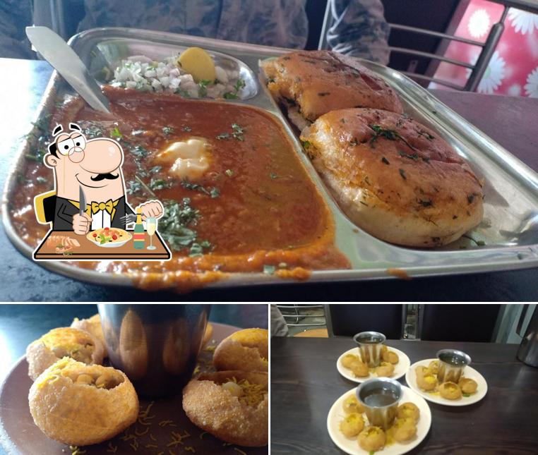 Food at Krishna Pav bhaji, bhelpuri, chat center
