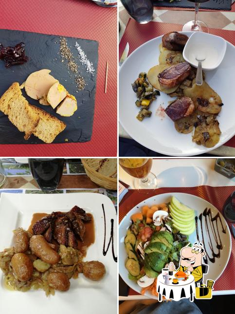 Nourriture à Les Pierres Rouges