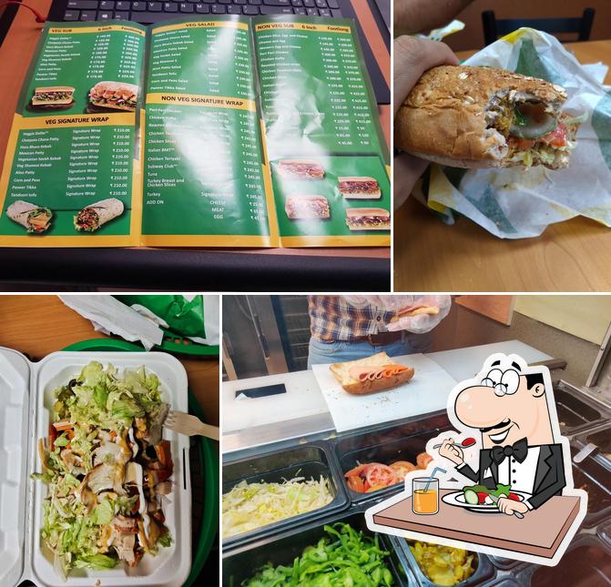 Food at Subway Varanasi