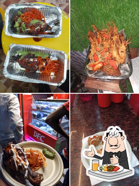 Pulled pork sandwich at DFC