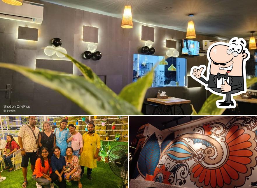 Here's a picture of La Vue Cafe & Restro