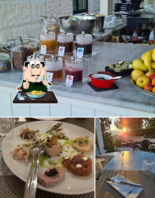 La foto di cibo e bevanda da Cartina