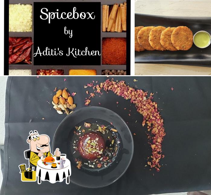 Food at SpiceBox by Aditi's Kitchen