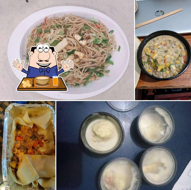 Clam chowder at Spice Adda