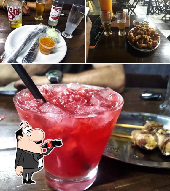 Prove uma bebida do menu