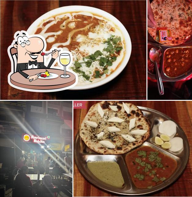 Meals at Amritsari Kulcha and restaurant