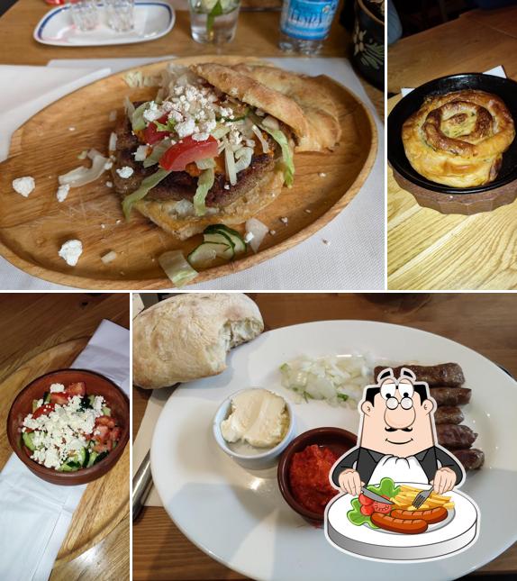 Panino con maiale stirato al Sarajevska Ćevabdžinica