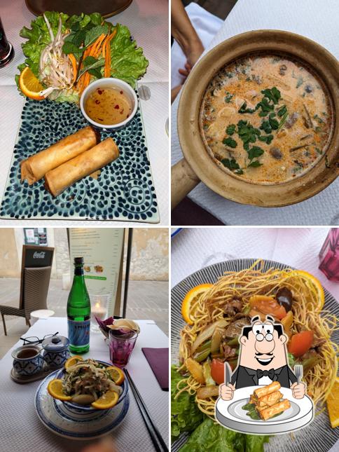 Rouleaux de printemps à L'Elephant Bleu