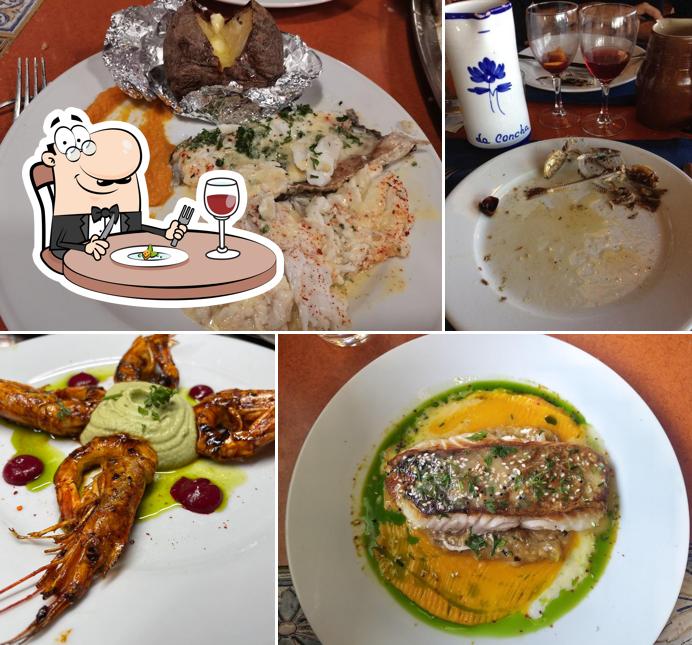 Nourriture à La Concha