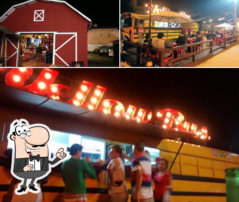 O Yellow Bus Land se destaca pelo exterior e interior