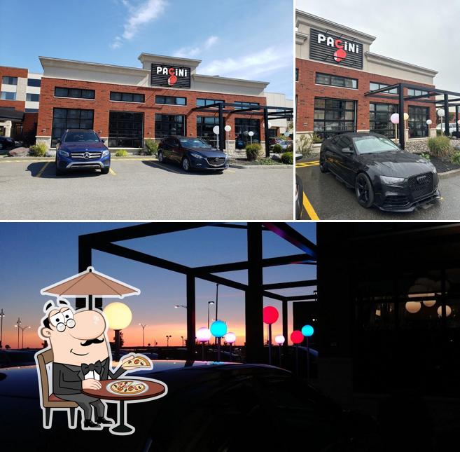 L'extérieur de Pacini Rimouski