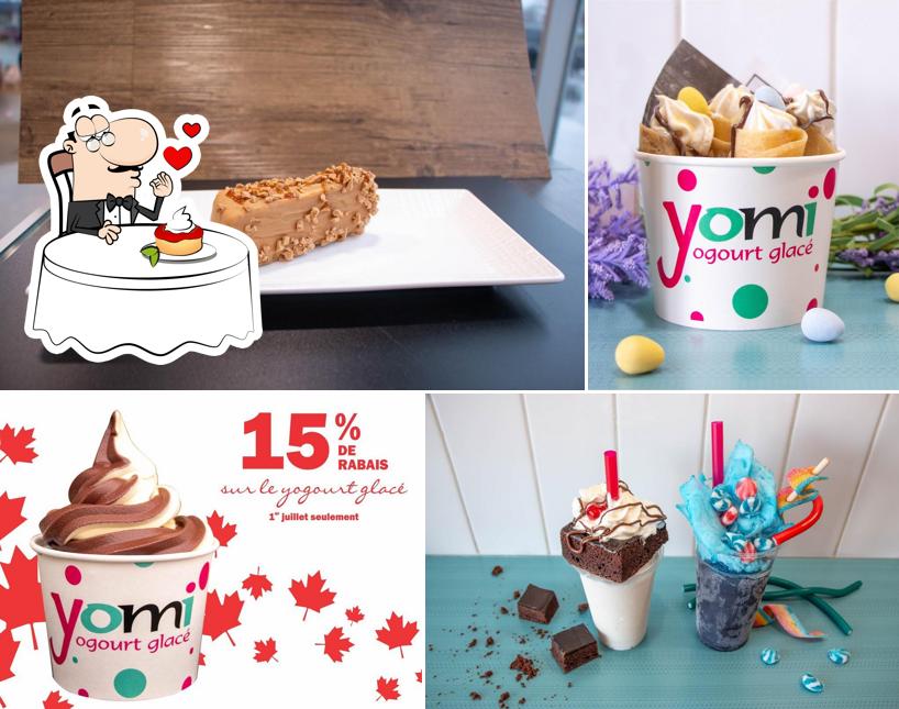 N'oubliez pas de commander un dessert à Yomi yogourt glacé - À ta façon
