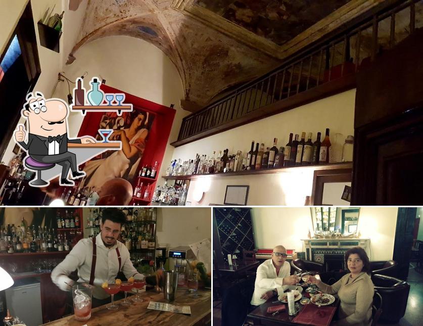 Gli interni di Les Rouges Cucina & Cocktails