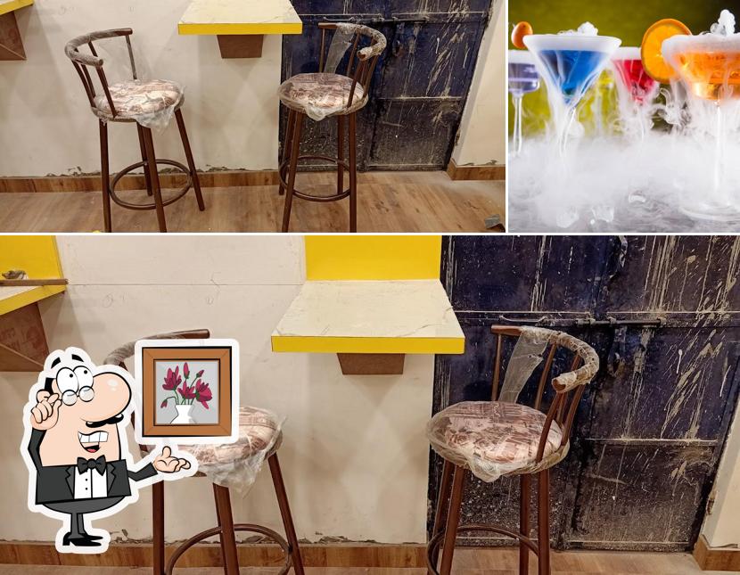 Among different things one can find interior and alcohol at ROYAL DELIGHTS CAFE & BAKERY