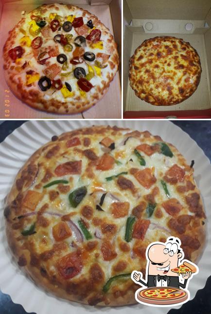 Order different variants of pizza