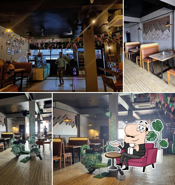 The interior of Cafe Zero 1