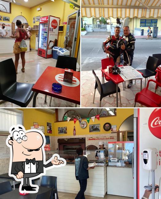 L'intérieur de Ok Pizza dal 1998