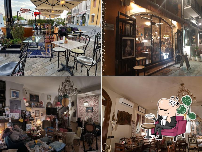 Gli interni di Cafè Marivaux | Cocktail Lab