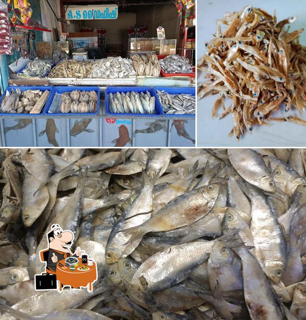 Mussels at AS(Anil Shams).Dry Fish shop,unakkameen kada Enath