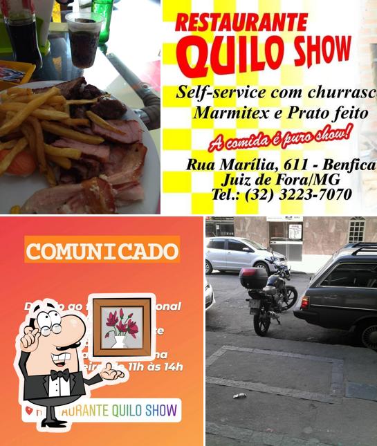 Veja imagens do interior do Restaurante Kilo Show