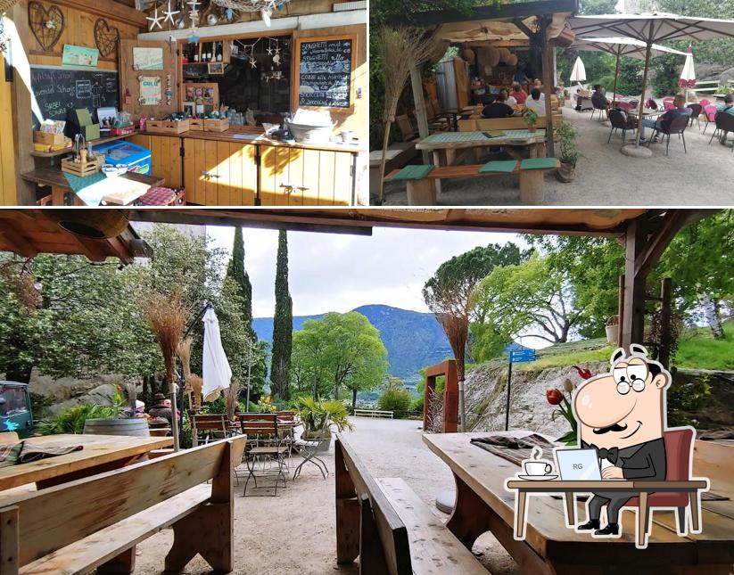 Gli interni di Chiosco PulverSturm