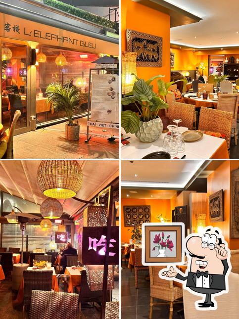 Découvrez l'intérieur de L'Elephant Bleu