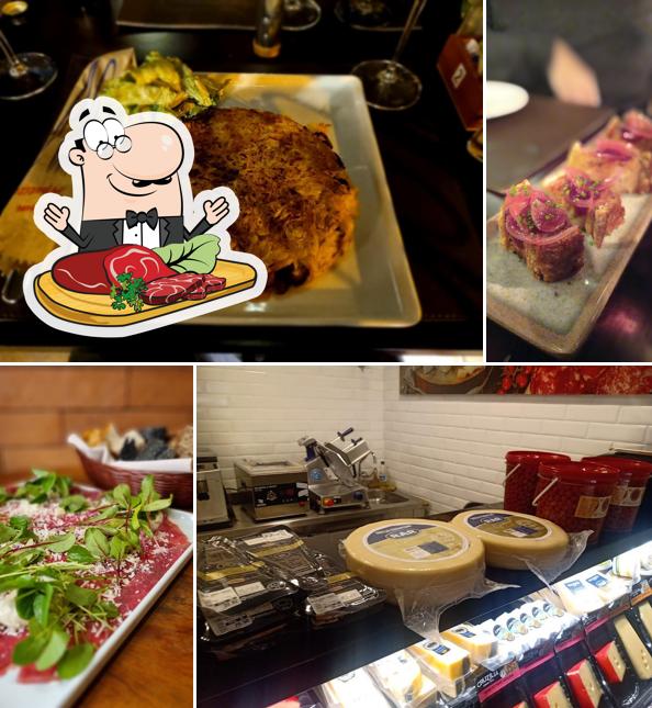 Carpaccio de carne em Casa Cônego