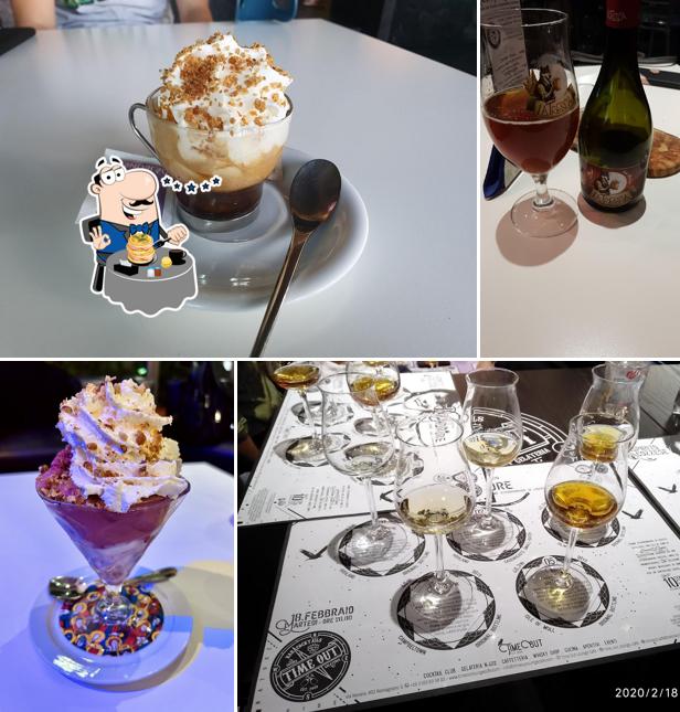 Mousse al cioccolato al Time Out Lounge Cafè