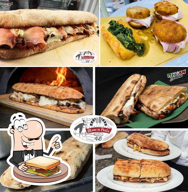 Fatti un panino a Mani in Pasta 4.0 Panificio Pizzeria al Taglio - Calvizzano, Napoli