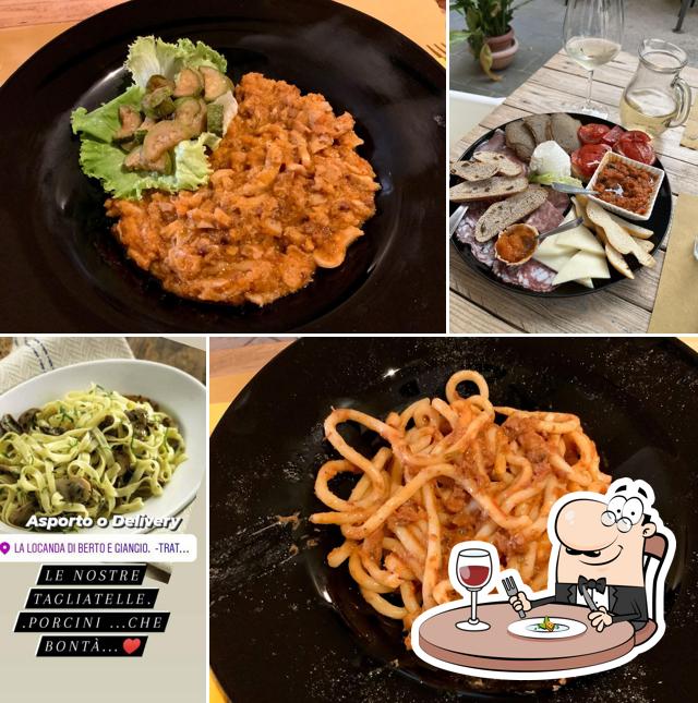 Platti al La Locanda di Berto e Giangio