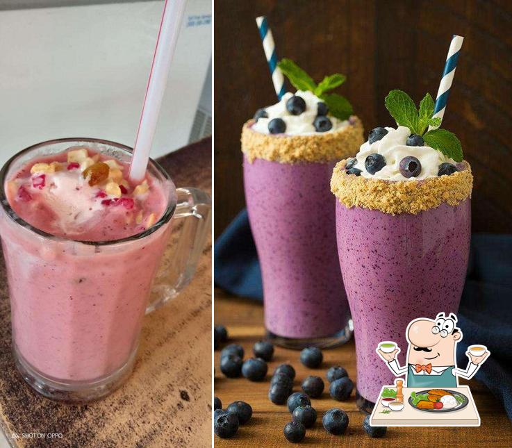 Chocolate mousse at Radha Soami Juice & Shake's Point