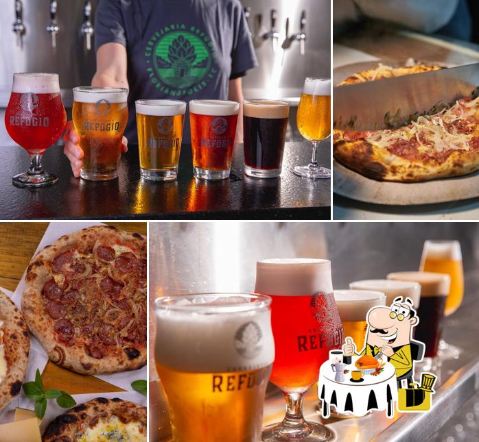 Comida em Cervejaria Refúgio