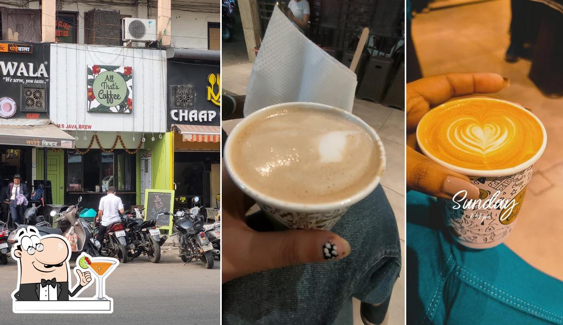 Latte at All That's Coffee - Pratap Nagar