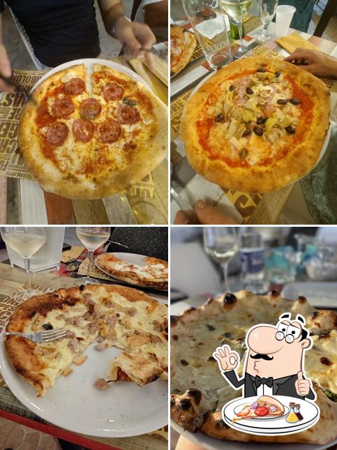 A Della Speranza pizzeria bar parcogiochi, puoi provare una bella pizza