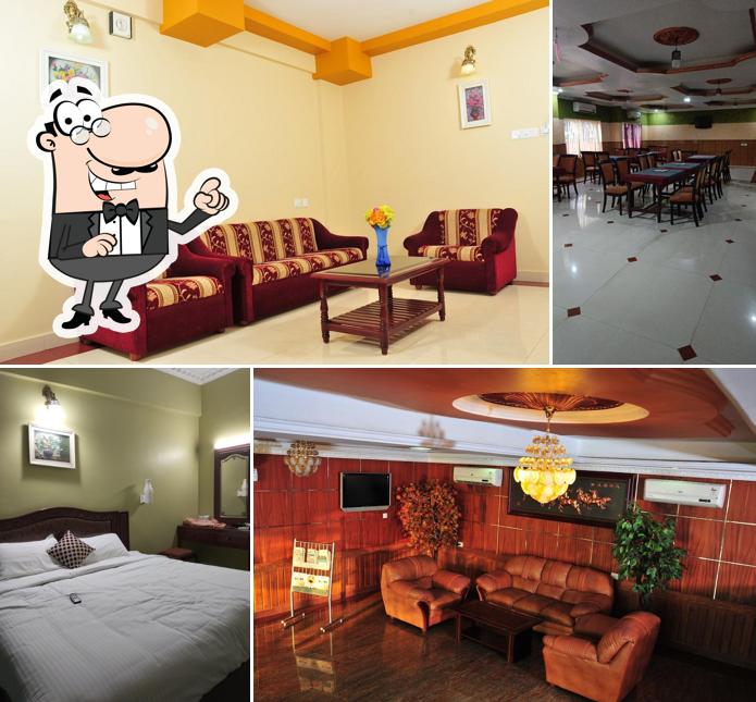 The interior of Keli Residency