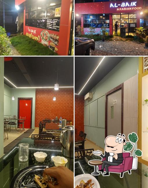 Check out how Al-Baik Restuarant, Nilamel looks inside