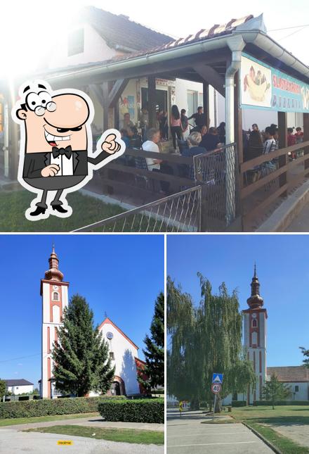 Gli esterni di Slastičarnica Dubrava