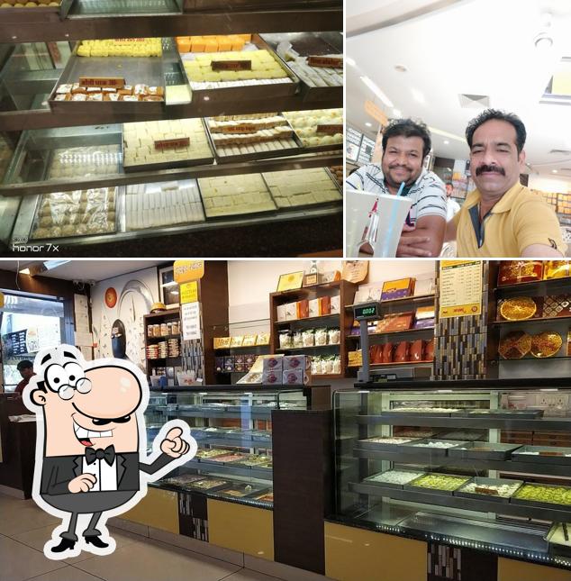 The interior of Apna Sweets