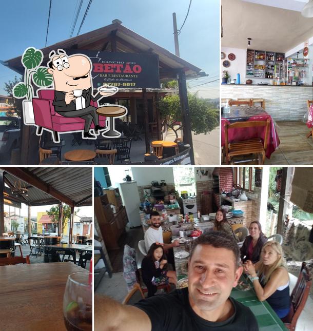 O interior do RANCHO do BETÃO