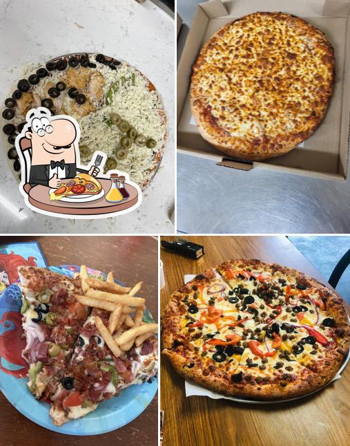 A Huntingdon Pizza, vous pouvez essayer des pizzas