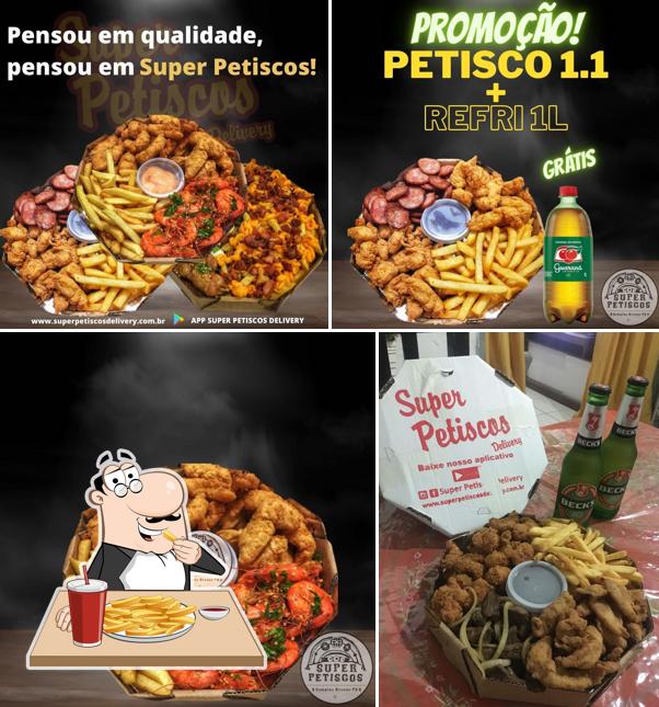 Batata frita em Super Burger e Petiscos