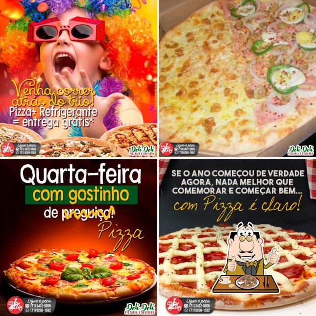 Experimente diferentes variedades de pizza