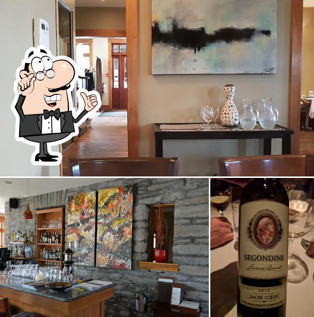 Parmi les diverses choses de la intérieur et la boire, une personne peut trouver sur Restaurant La Table Du Chef